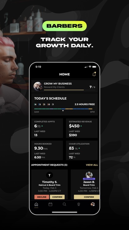 theCut: Barbershop Booking