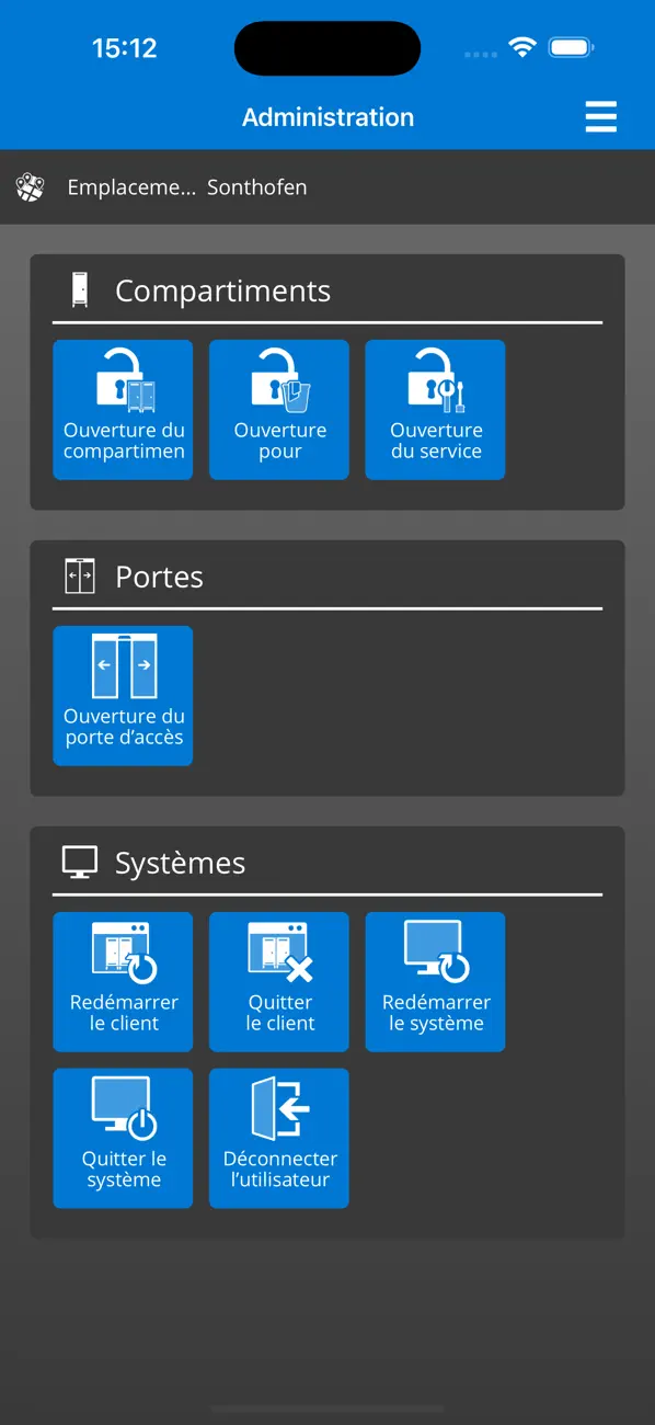 Screenshot #1 pour depotmaxx Remote
