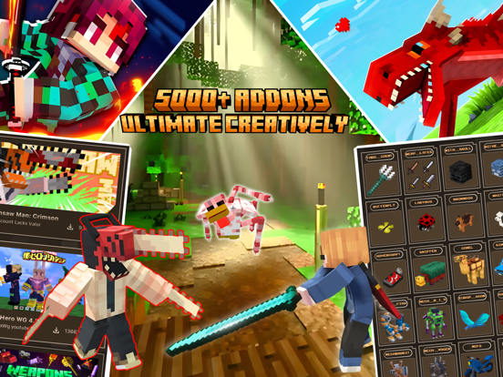 Addons Maker for Minecraft iPad app afbeelding 6