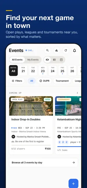 PickLM - Pickleball App screenshot 2