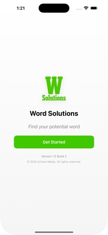 Word Solutions Screenshot 1 of 10