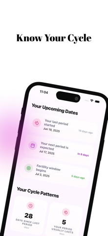 28: Track Period & Intimacy iPhone screenshot