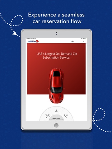 SelfDrive Mobility Car Rentals iPad screenshot 1