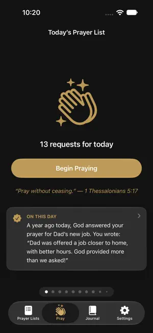 Prayer Minder screenshot 1