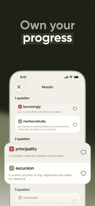 Vocabulary Builder by Learning Screenshot 7 of 10