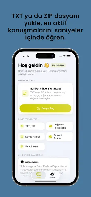 XLoger - Sohbet Analizi screenshot 2