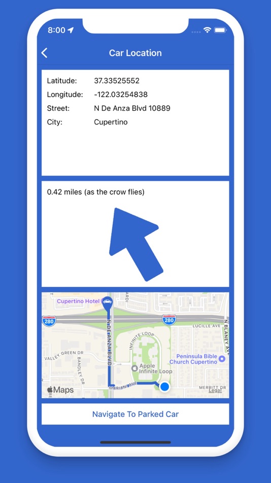 #1. My Car Finder - Navigation (iOS) 由: Stefan Collette