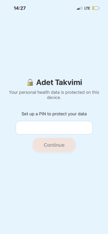 Period Tracker - Adet Takvimi Screenshot 4 of 7