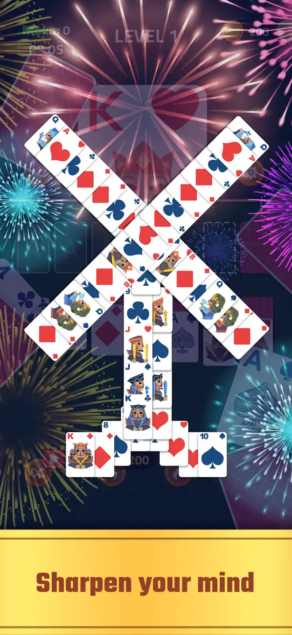 Screenshot #2 pour Big Card Solitaire