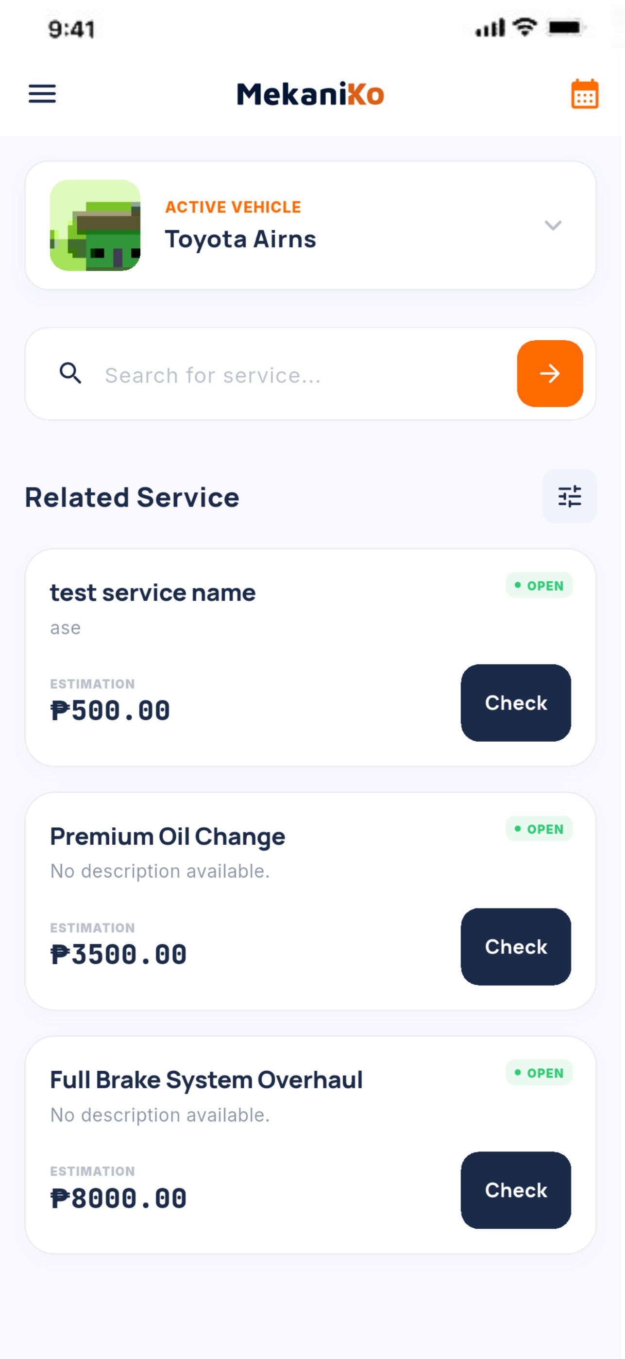 Screenshot 9 of MekaniKo App