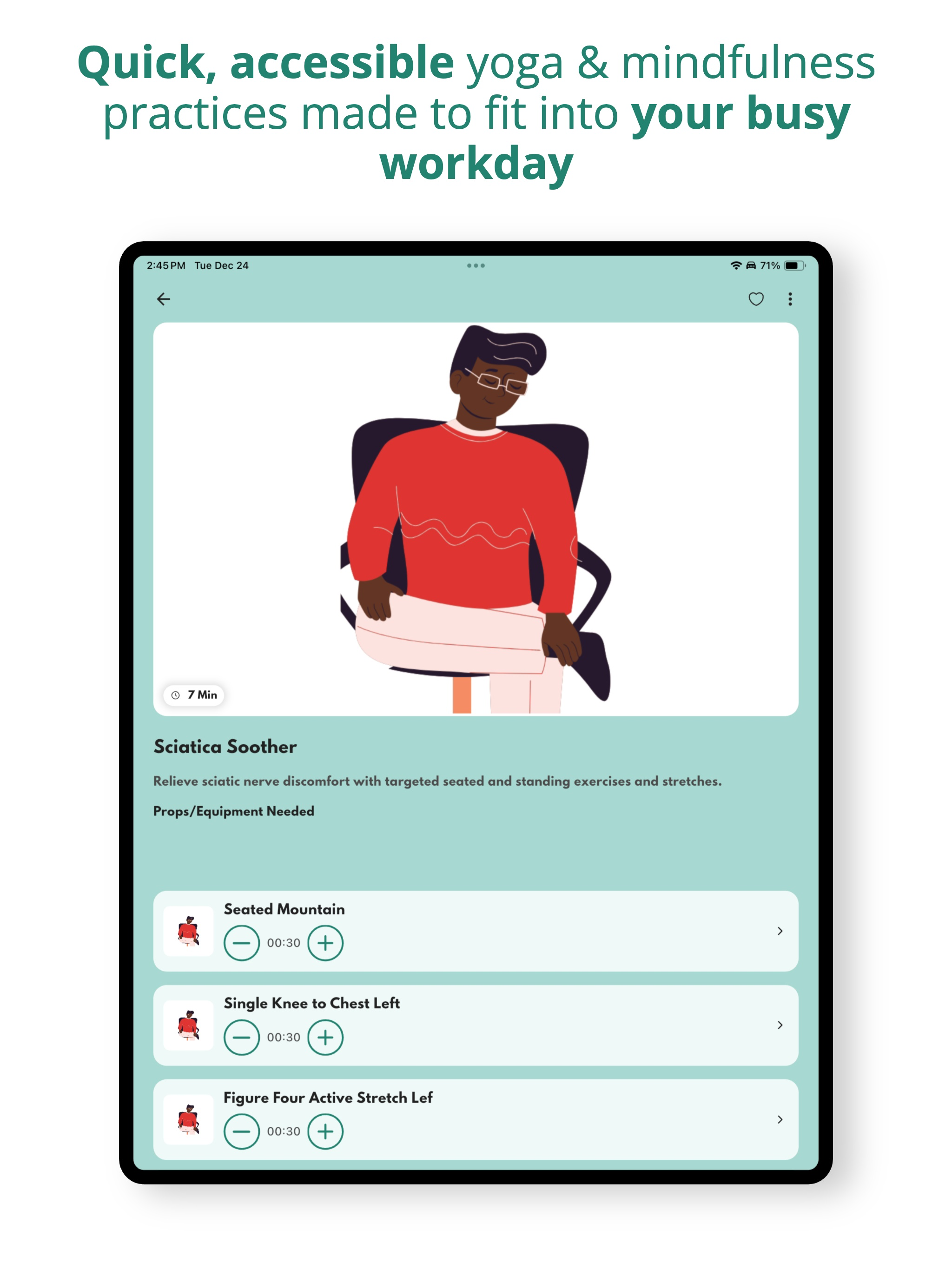 Yoga Break: Yoga at Work