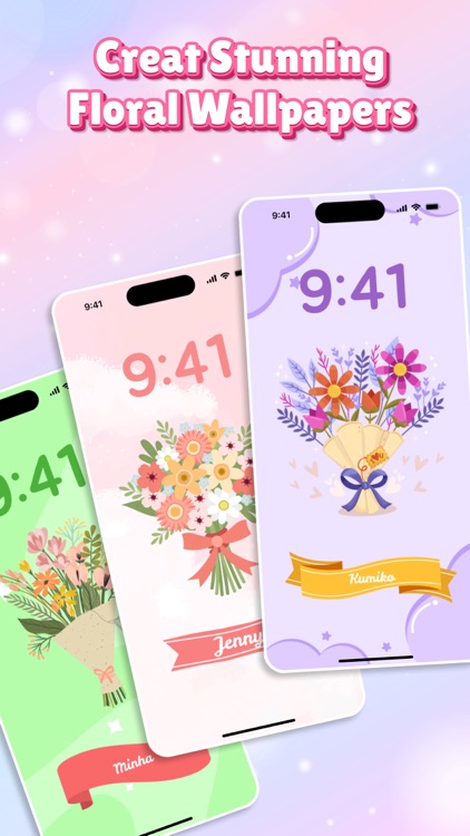Flower Language Keyboard Theme screenshot-3