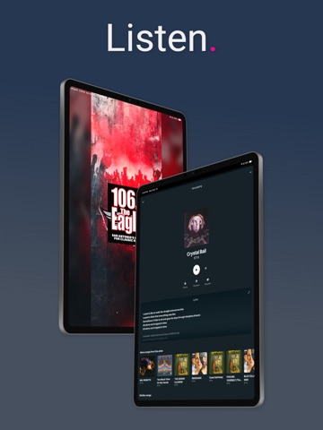 106.7 The Eagle iPad screenshot