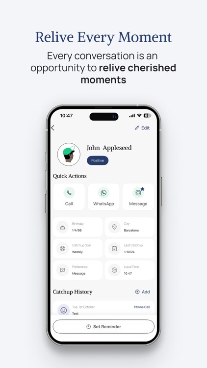 Friendship tracker: SoonCall screenshot-4
