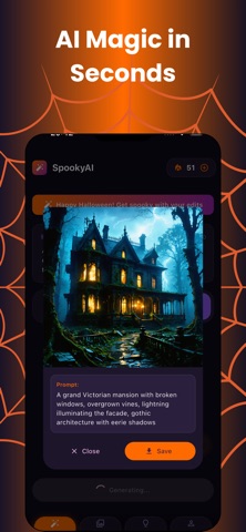 SpookyAI: Halloween Image Gen screenshot