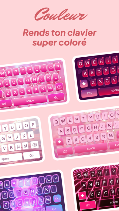 Screenshot #1 pour Fonts -Skins de clavier&emojii