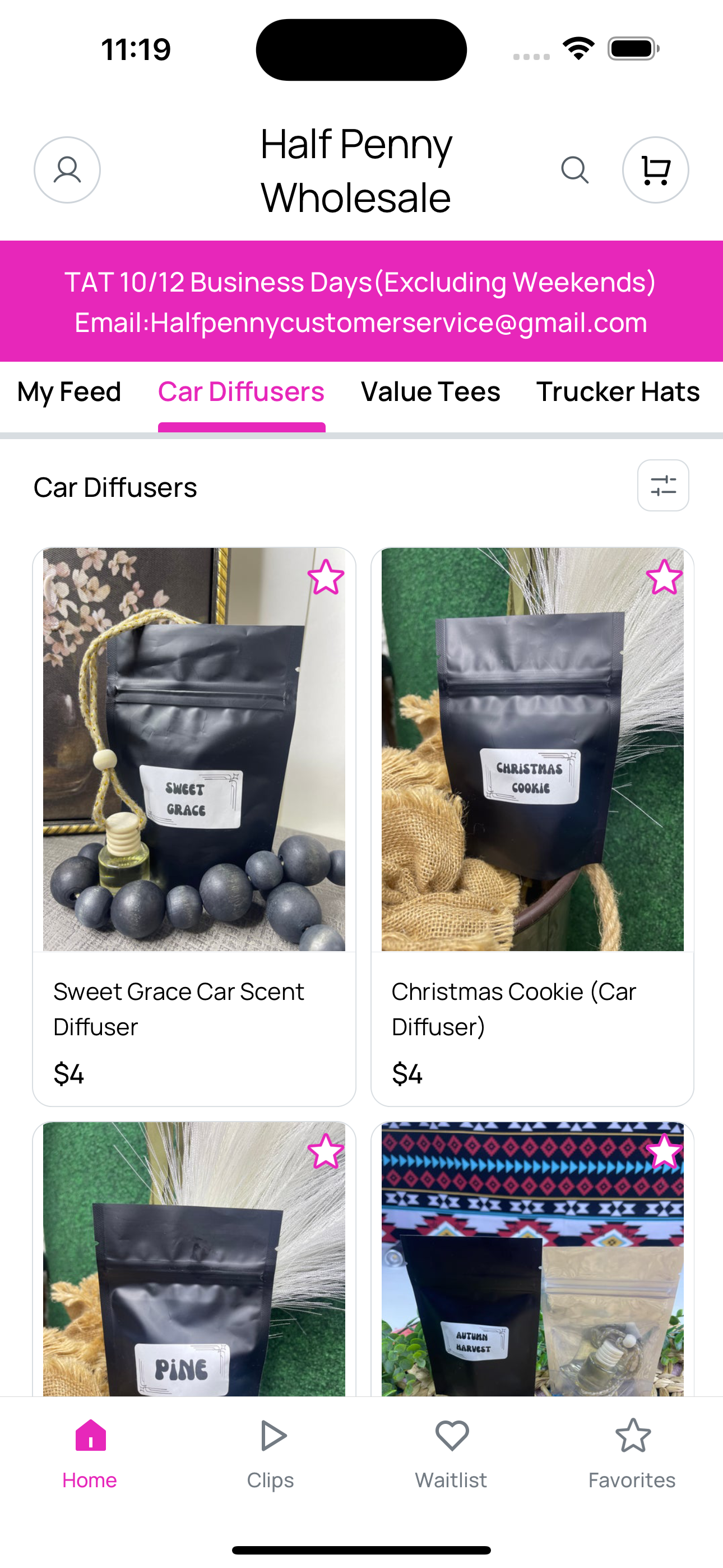 Half Penny Wholesale