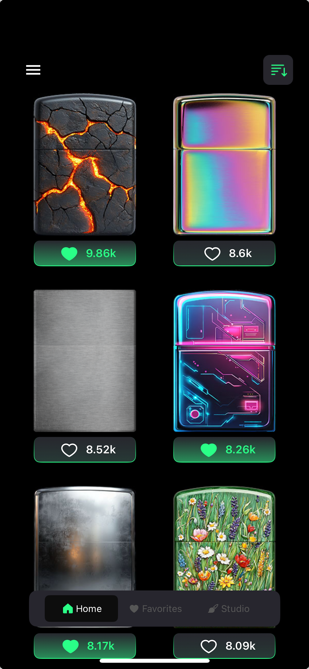 Lighter Simulator Concert Mode