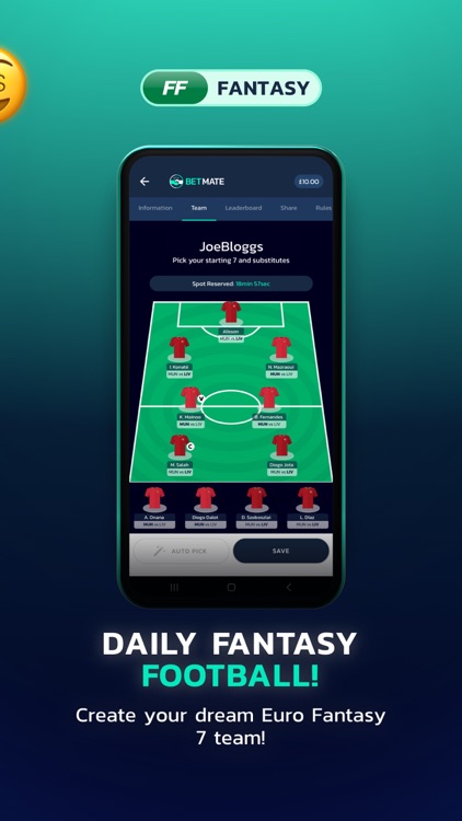 Betmate Fantasy Football