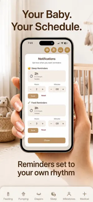 Rosalino: Baby Tracker screenshot 2