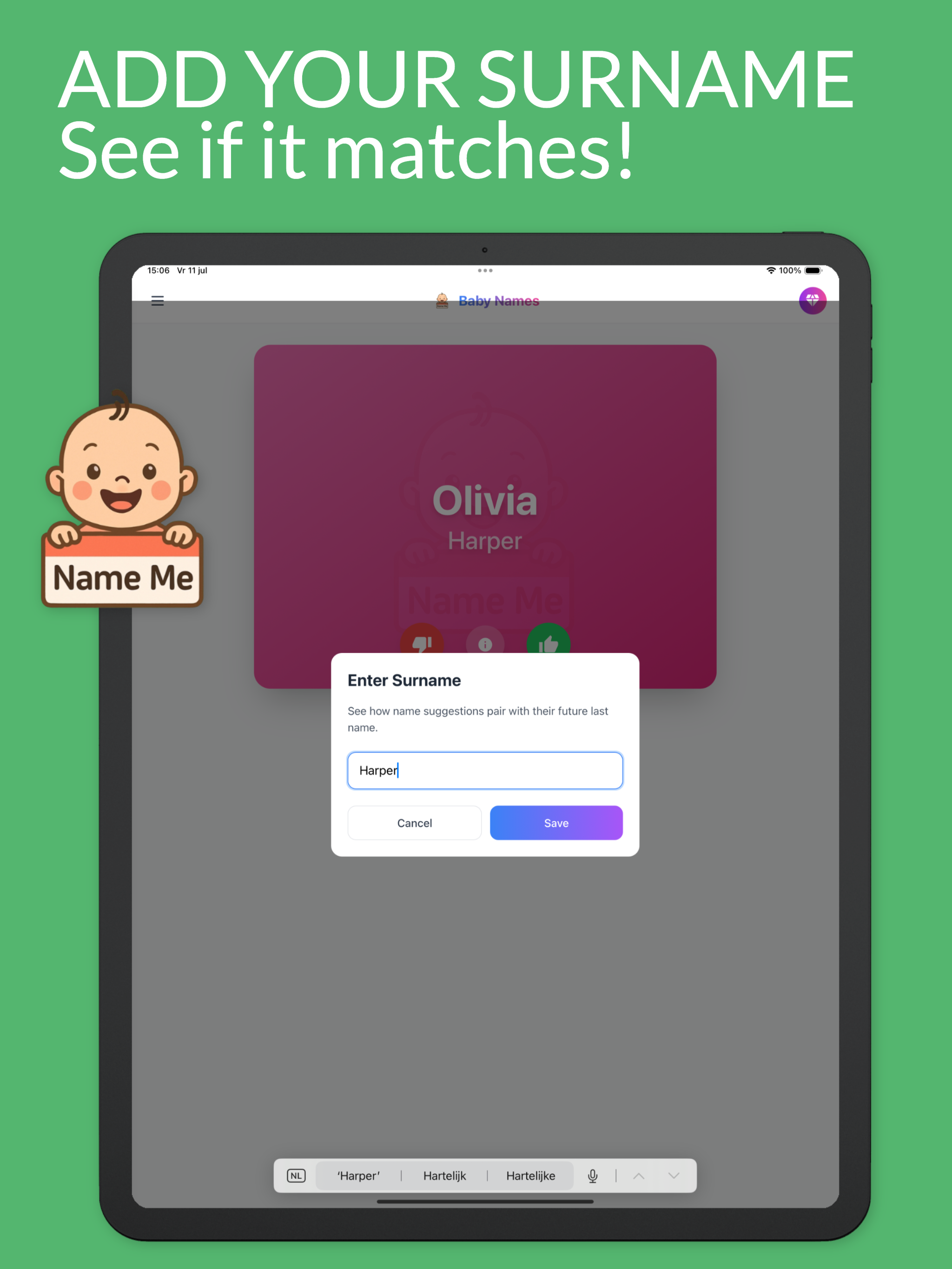 Baby Name Generator - Easy!