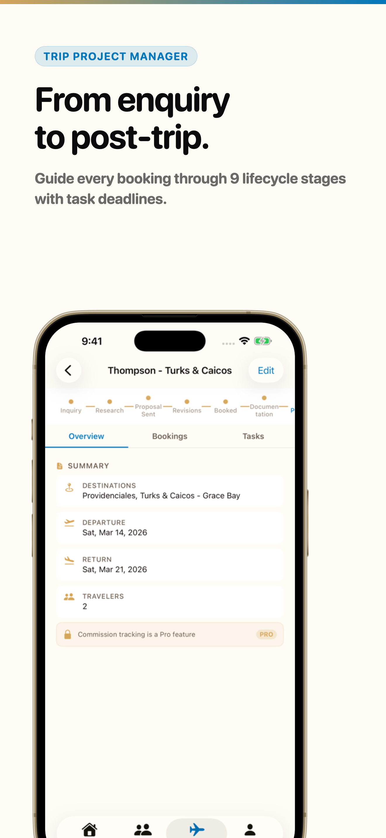 Travel Advisor CRM - Atlas screenshot 2