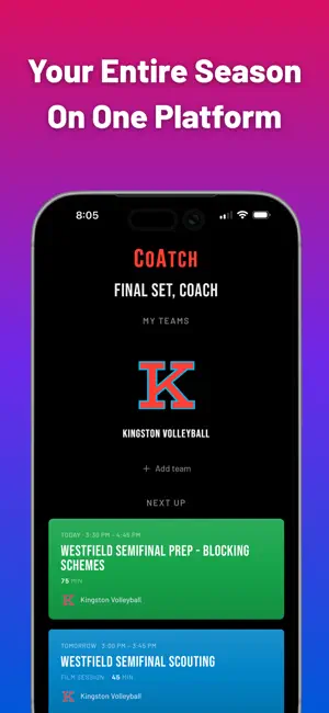 CoAtch Volleyball screenshot 1