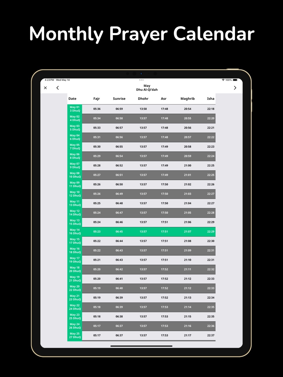 iPad screenshot