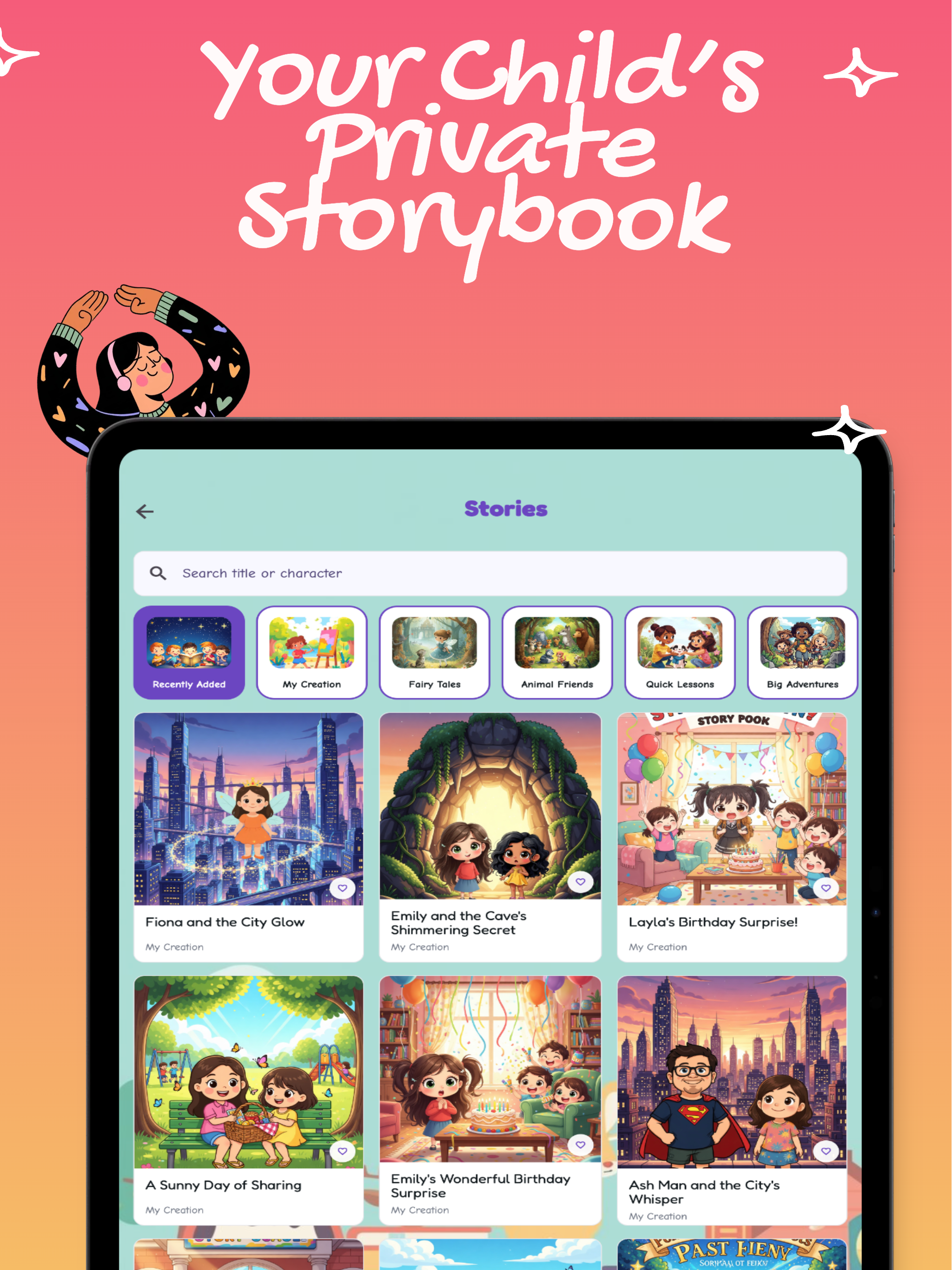 Story Mate Kids: AI Bedtime