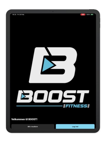 BOOST Fitness iPad screenshot
