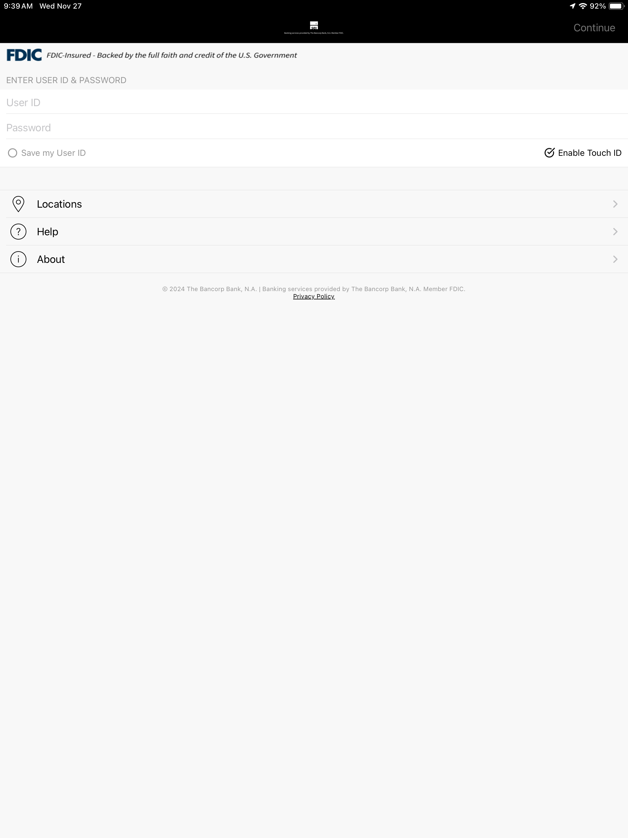 SEI Cash Access screenshot 6