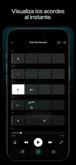 Captura de pantalla de Moises: La App Para Músicos en iPhone 4