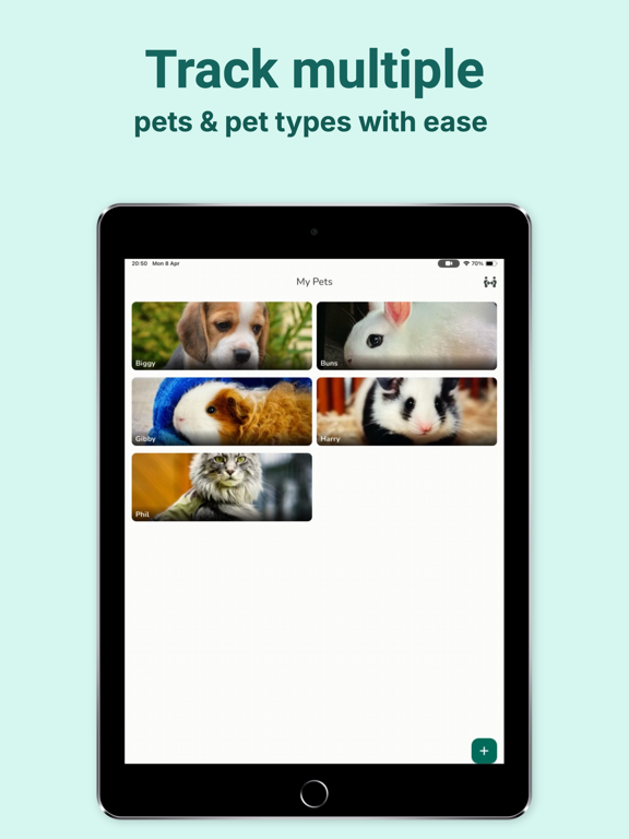 Furry Friend : Pet Care App iPad screenshot