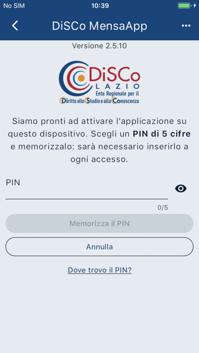 DiSCo MensaApp Screenshot