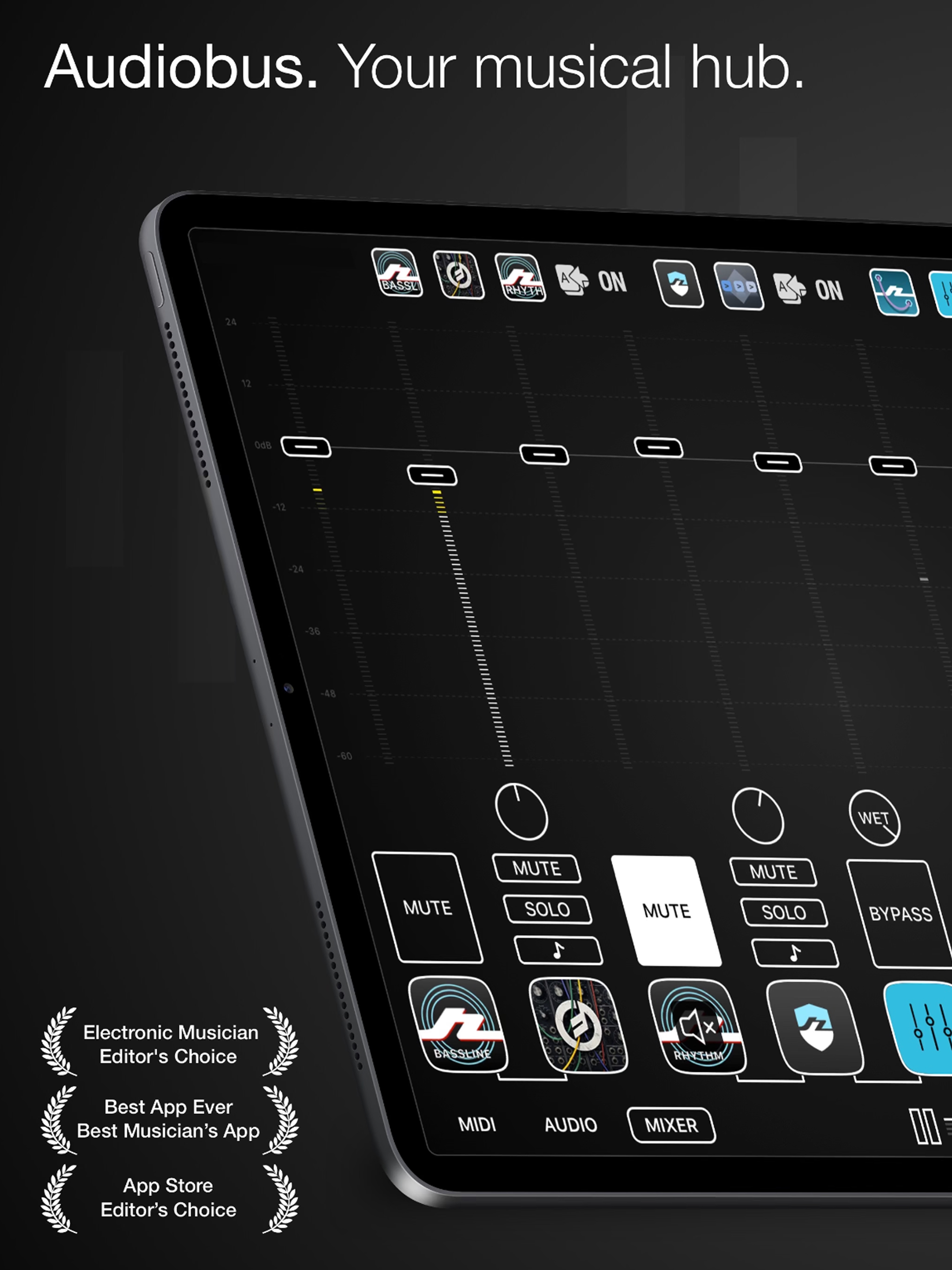 Audiobus: Mixer for Music Apps