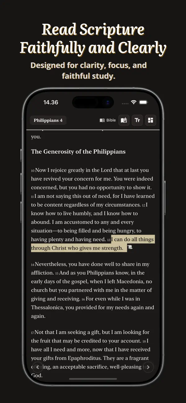 #3. Protos: Bible Study + Context (iOS) Ved: Fabio Jonathan Arifin