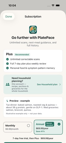 PlatePace Meal & Muscle Screenshot 6 of 7