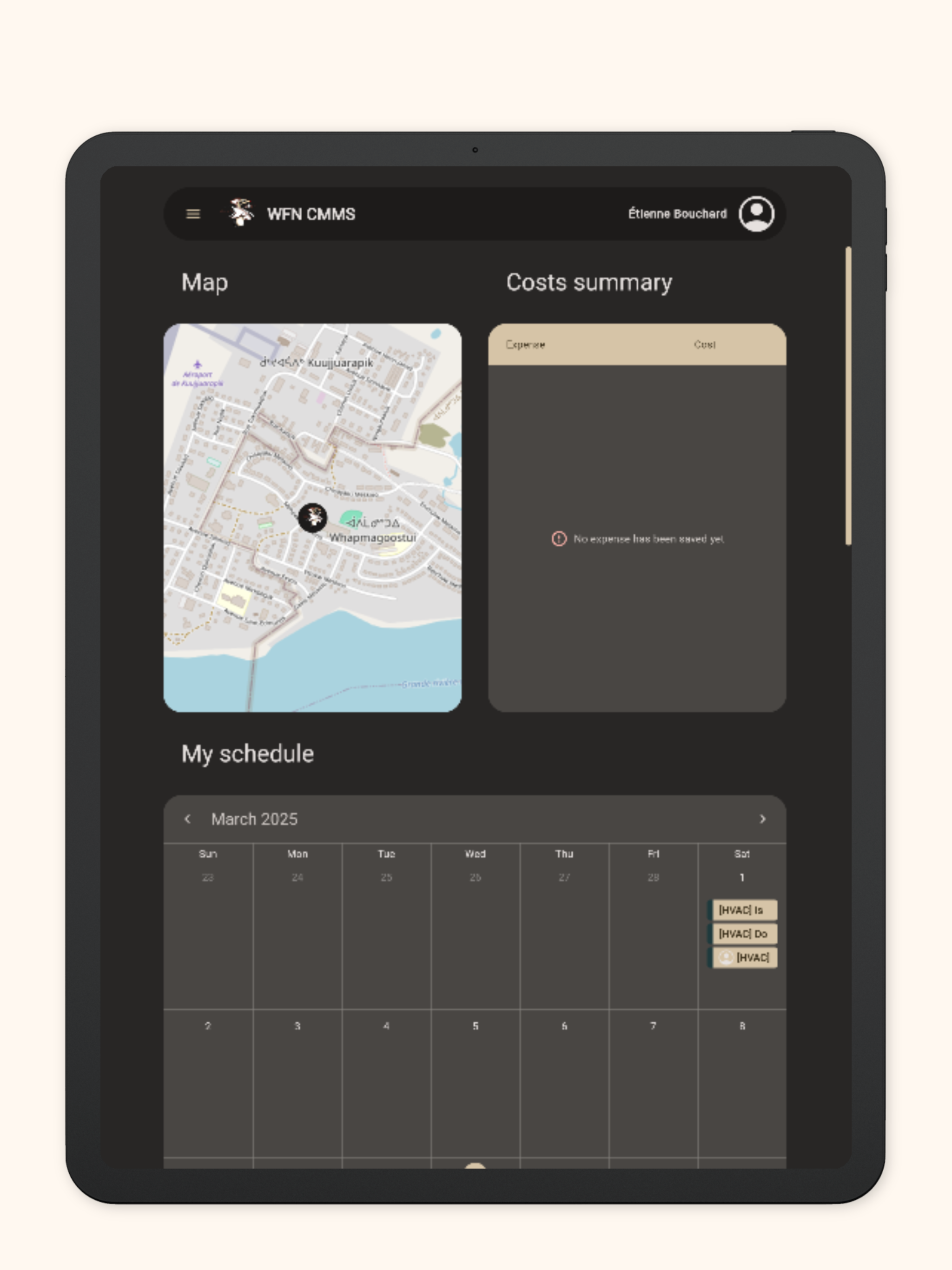WFN CMMS screenshot 8