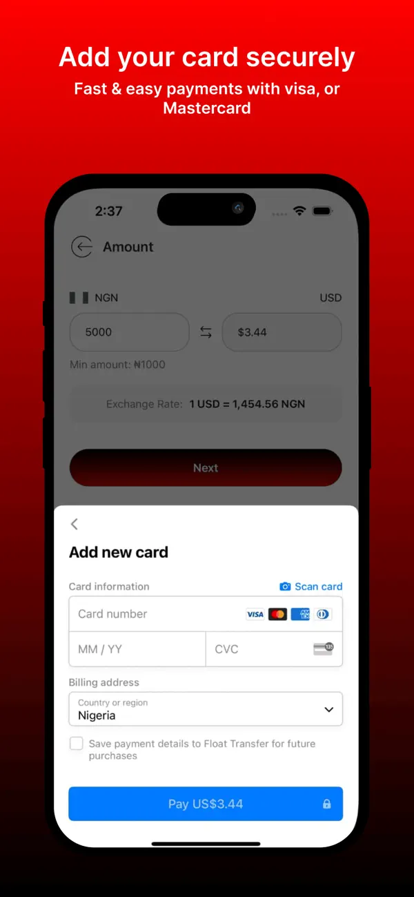 #3. Float-transfer (iOS) di: Floattransfer