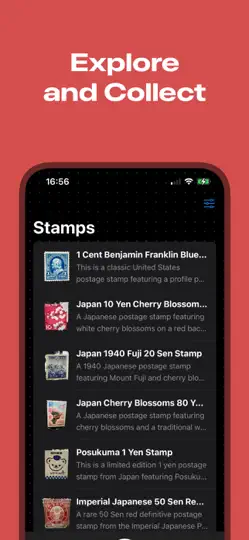 Captura de pantalla de Identificador De Sellos ゜ en iPhone 4