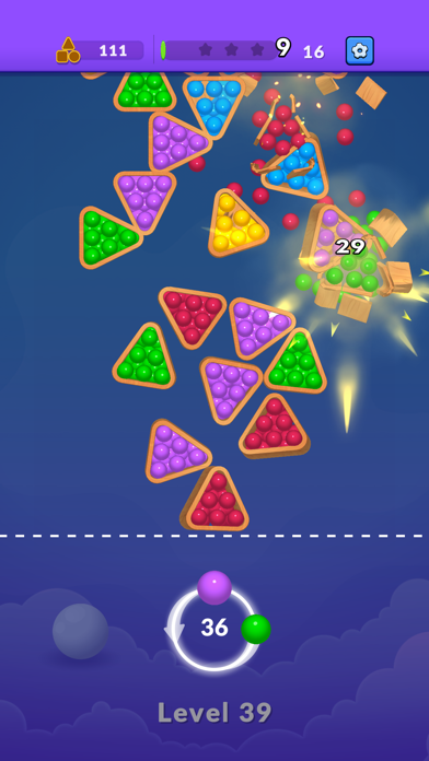 Bubble Shapes Breaker Screenshot