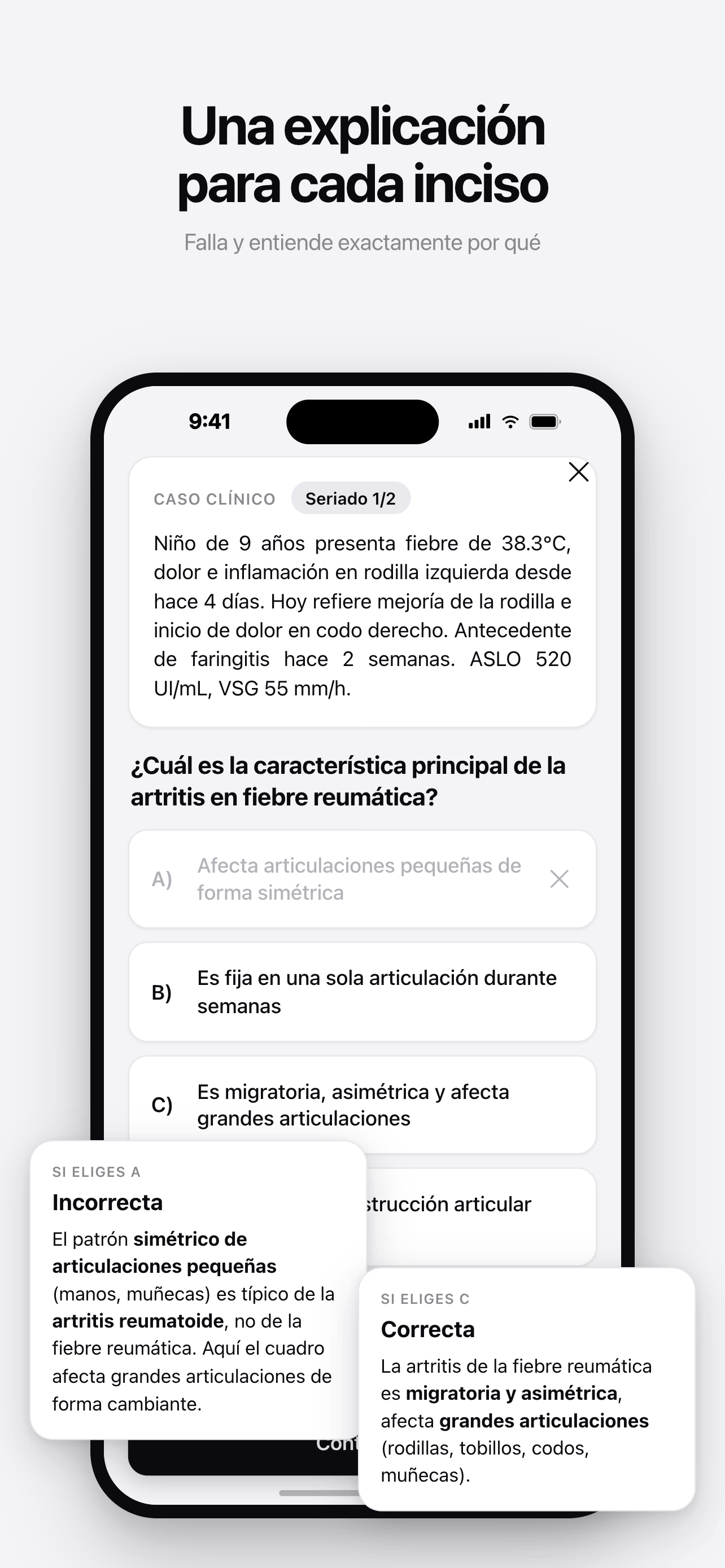 Etude ENARM screenshot 3