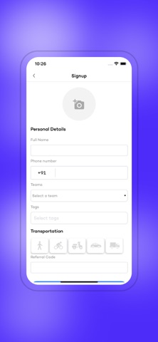 Homefoods Driver screenshot