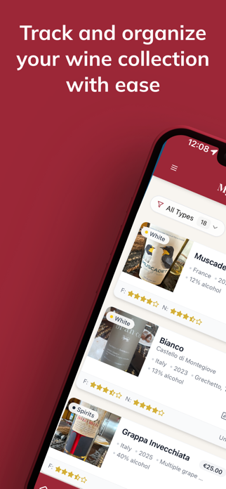 My Wines - Tracker Screenshot 1 of 6