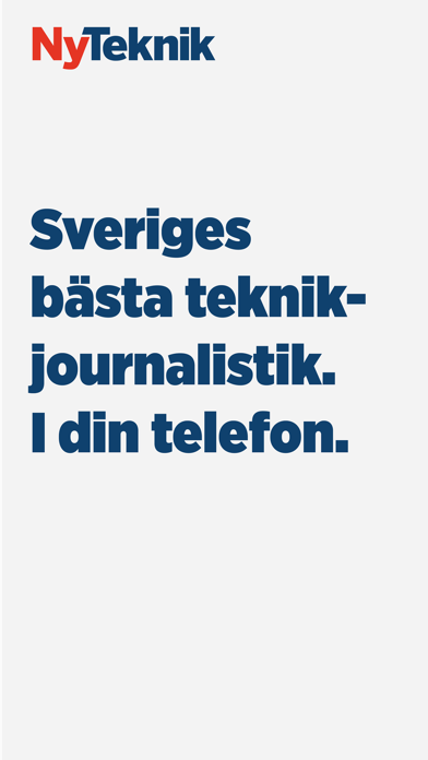 Ny Teknik Nyheter Screenshot