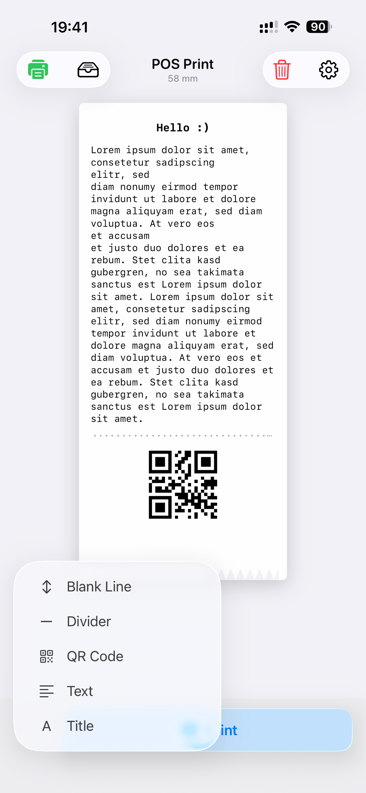 Easy POS Print screenshot 3