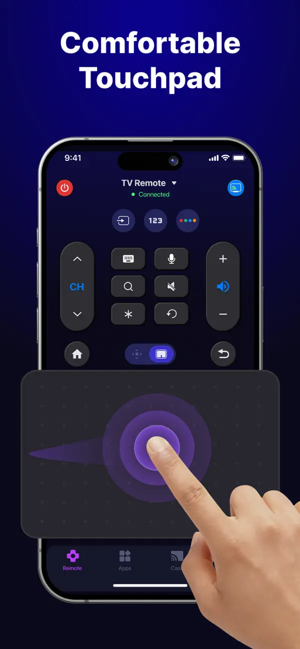 Screenshot #2 pour Smart TV Remote  for All TVs