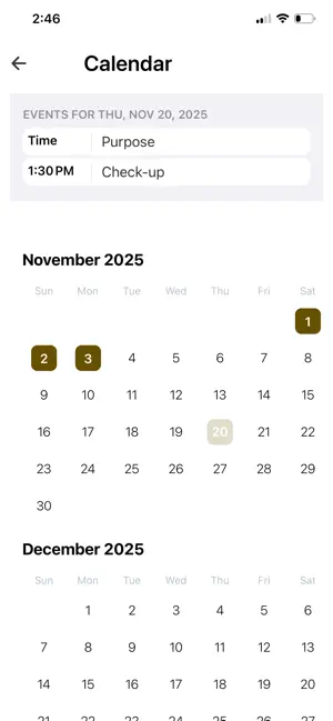 Sunshine Oncology Planner screenshot 3