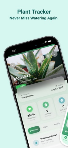 Plant Care Tracker - AquaBloom Screenshot 1 of 8