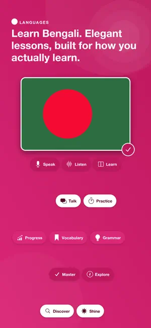 Learn Bengali - AuraLingo screenshot 1